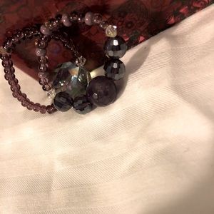 Double Finger rings-Fashion Rings-Beaded Jewelry